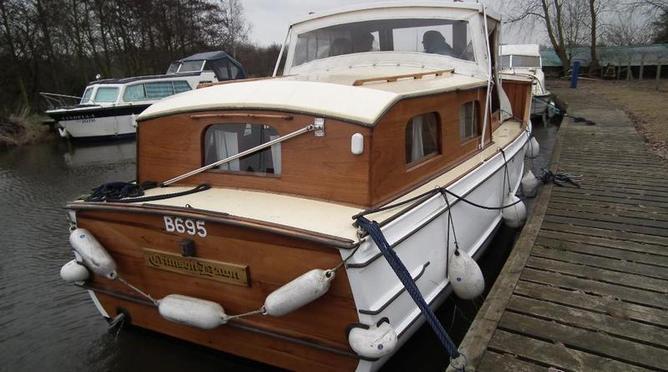 Traditional River Cruiser by AO King, Wroxham