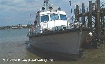 Twin engined wooden motor vessel an ex Trinity House Pilot Cutter