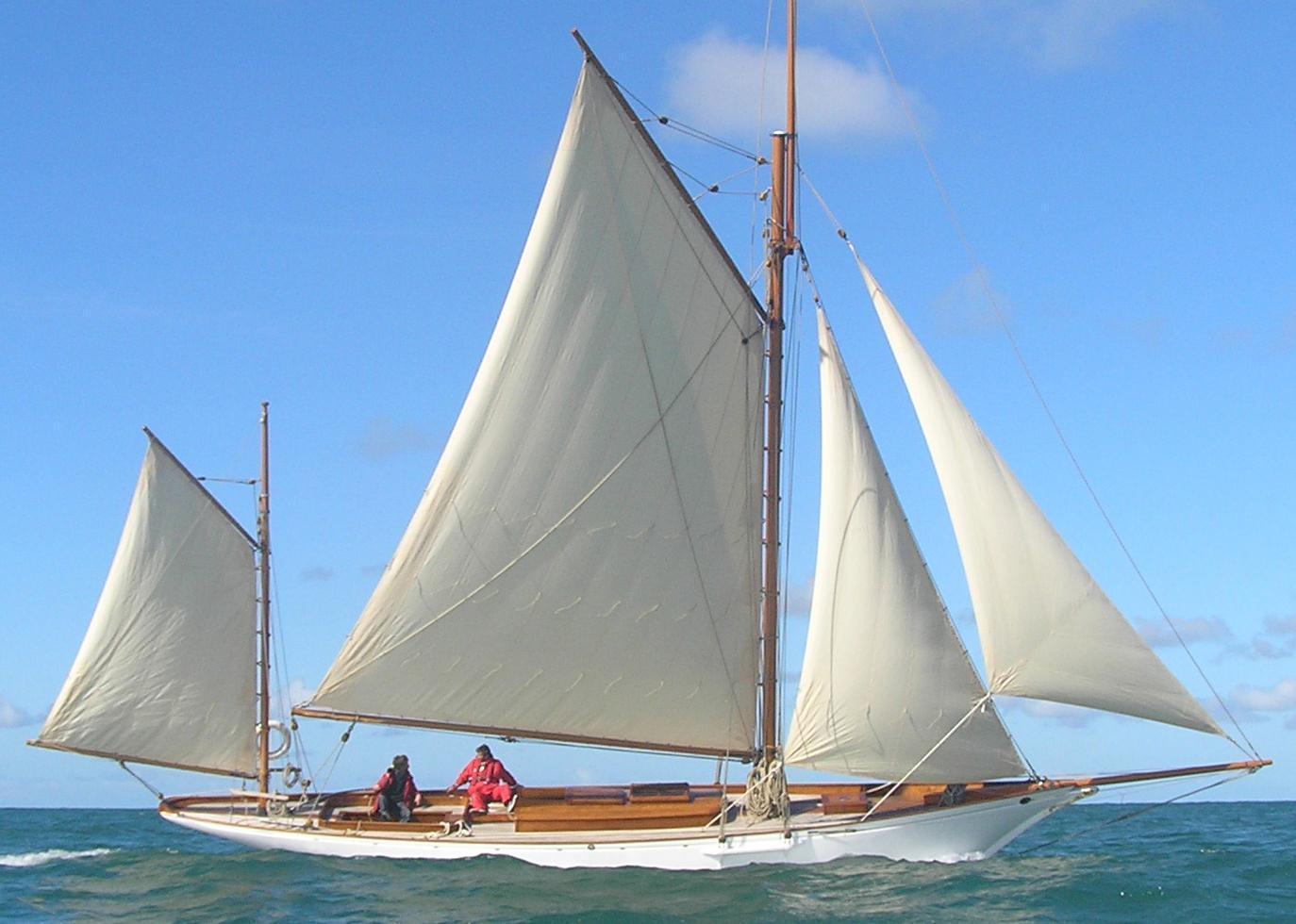Stow and Son Gaff Yawl 1895