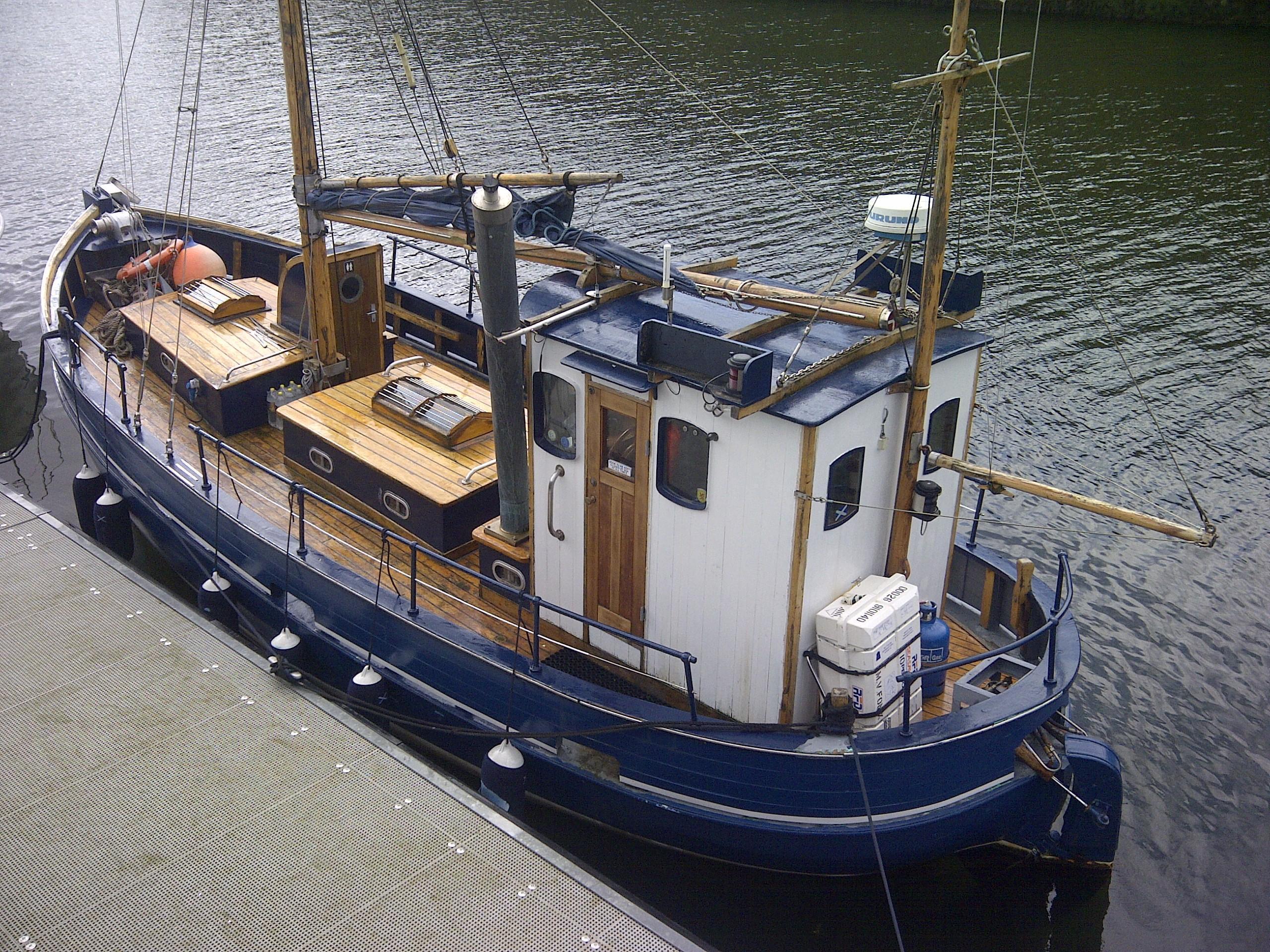Converted Danish Fishing Boat Pocket Sein Netter, Inverclyde