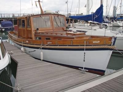 wooden Motor Boat 30', Portsmouth