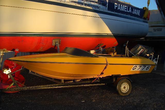 Speedboat , Tollesbury, Essex