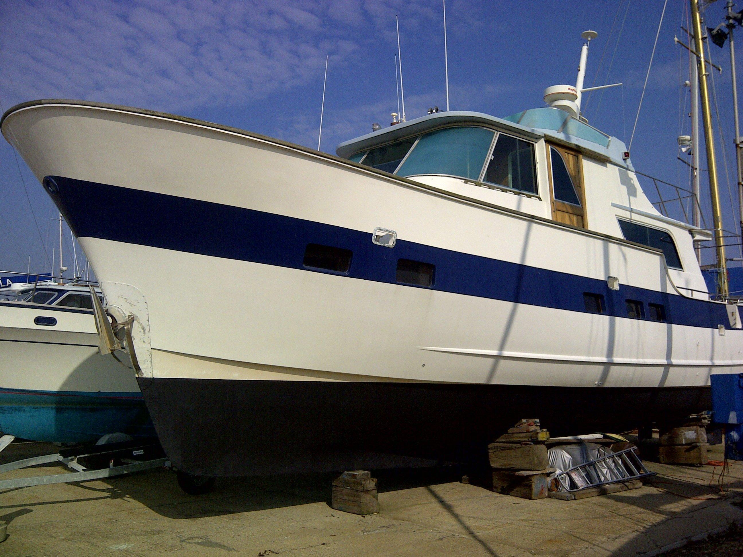 Bourne 43 Motor Yacht, Titchmarsh Marina, Essex