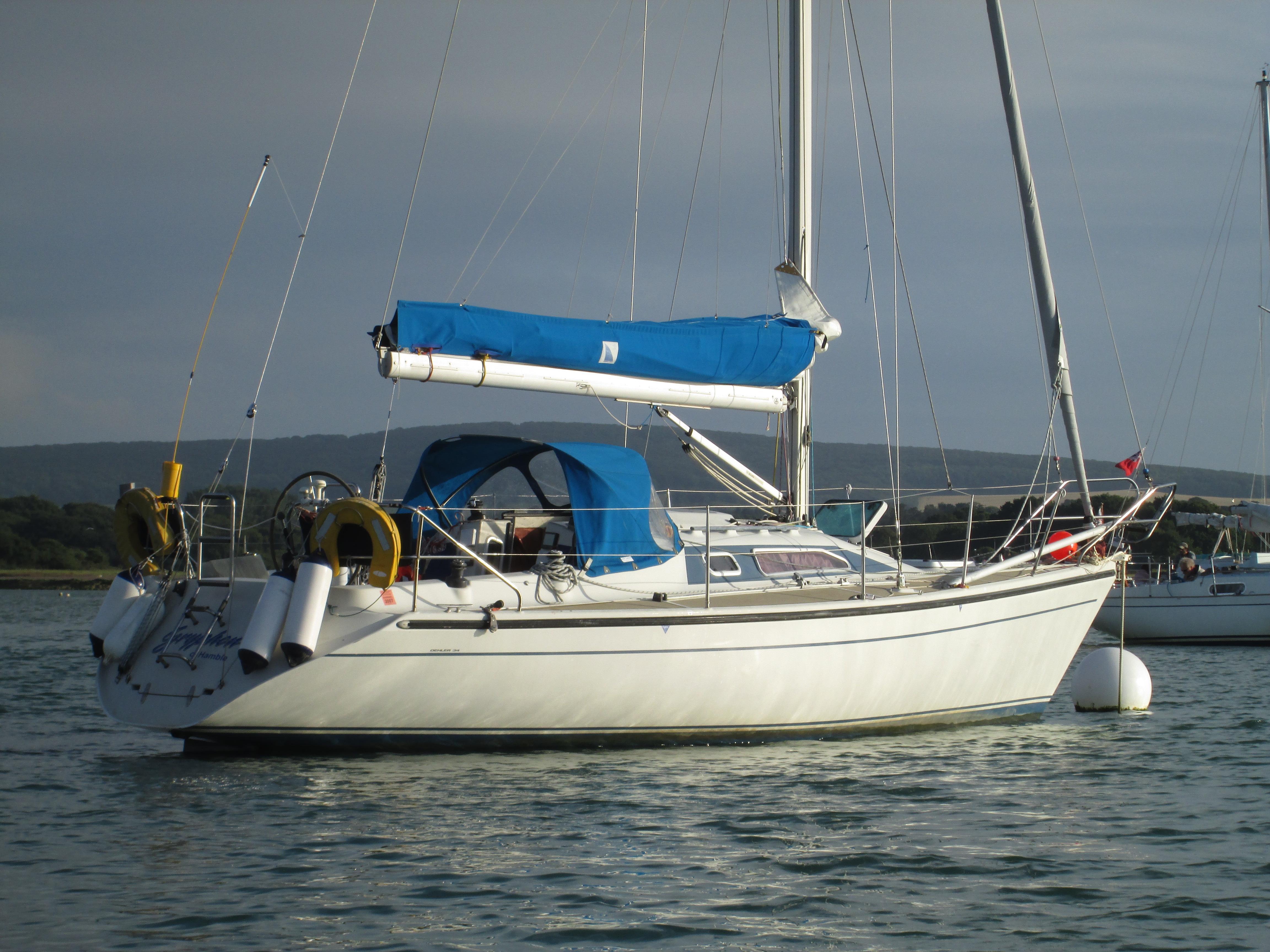 Dehler 34, Deacons Boatyard, Hampshire