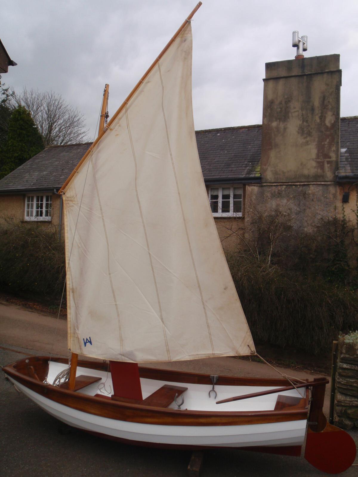 Dinghy Sail/oar, Devon