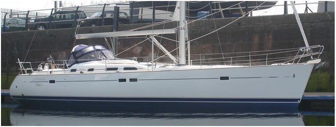 Beneteau Oceanis 473, Clyde Marina, Ardrossan, North Ayrshire