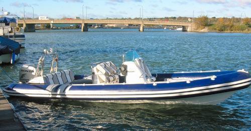 Cobra 7.5M RIB , Ashore Southampton