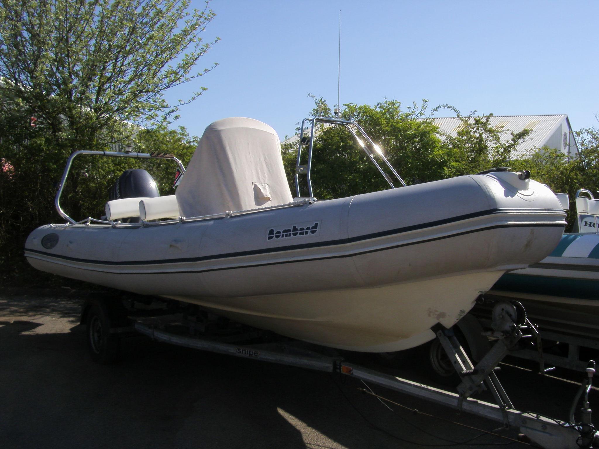 Bombard 640 Yamaha 115, Hayling Island Jaykay display, Hampshire