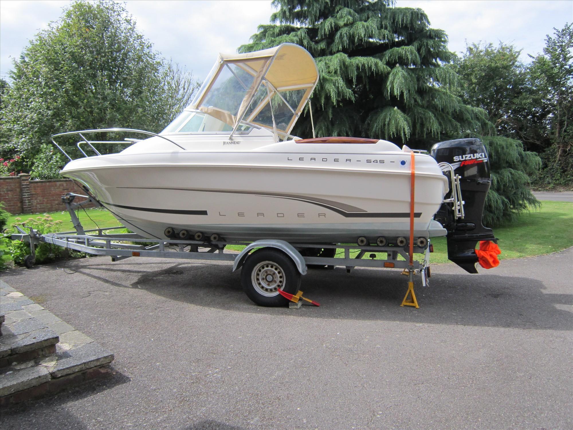 Jeanneau Leader 545 Suzuki 90 4-stroke, Hayling Island, Hampshire