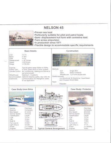 Nelson Mould tools, Largs Yacht Haven