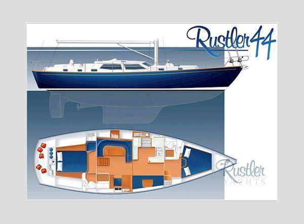 Rustler 44, Swanwick Marina, Southampton
