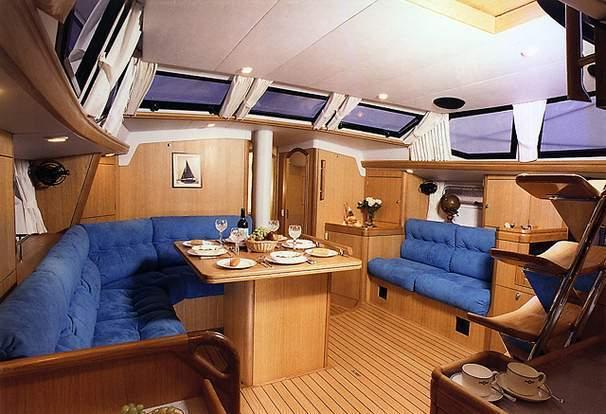 Oyster 45 Deck Saloon