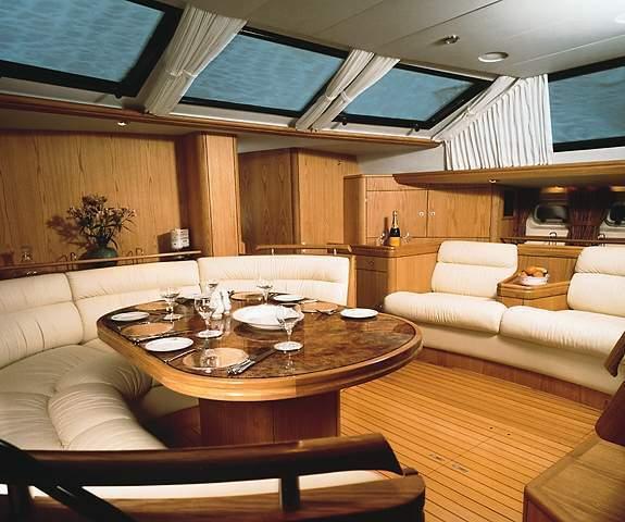 Oyster 61 Deck Saloon
